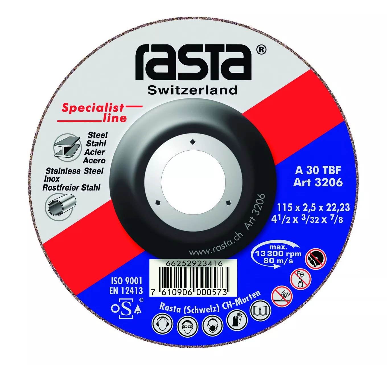 Metal Cutting Disc 115x2.5mm