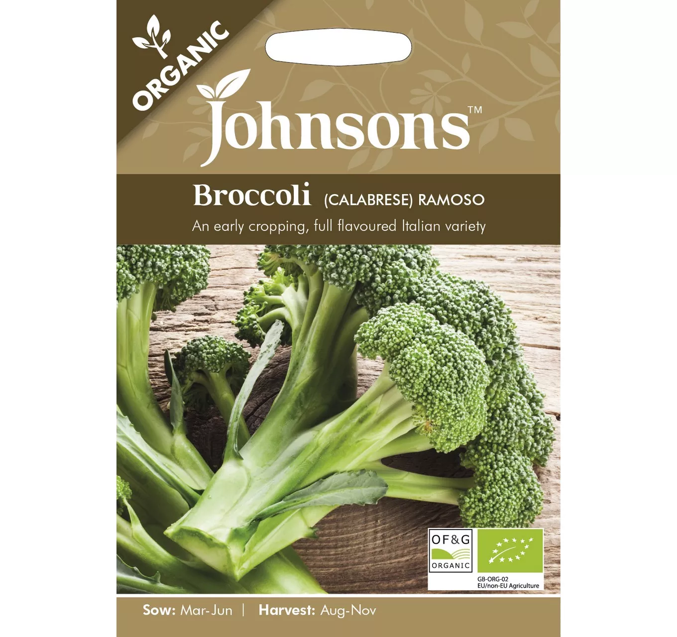 ORG Broccoli Calabrese Ramoso